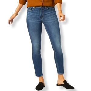 LEE RIDERS Blue Modern Heritage High Waist Skinny Ankle Jean